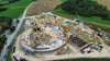 Mit Drohnenvideo: Ein Blick auf die Baustelle der Bertha–Benz–Schule