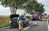 Feuerwehr rückt zu Unfall bei Stavenhagen aus
