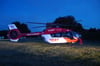 Notfall im Pflegeheim ‐ Hubschrauber und Feuerwehr im Einsatz