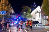 Fettbrand in der „Sonne“: Feuerwehr Westhausen probt den Ernstfall
