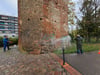 So wird den Graffiti am historischen Pulverturm zu Leibe gerückt