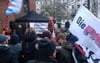 Hunderte Schwedter zeigen Haltung "für Demokratie und Vielfalt"